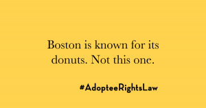 Boston is known for its donuts. Not this one.
