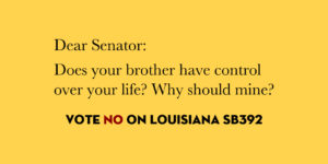 Does your brother have control over your life