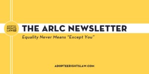 Adoptee Rights Newsletter Twitter