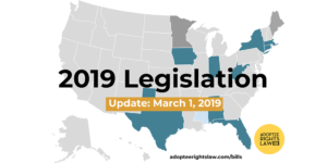 Adoptee Rights Legislation Update