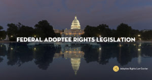 Federal Adoptee Rights Legislation Twitter